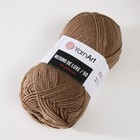 Пряжа для вязания спицами, крючком YarnArt, Merino de luxe 50, 50% шерсть, 50% акрил, 280 м/100 г, (218 серо-бежевый) - фото 30798842