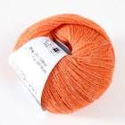 Пряжа "Silky Wool" 35% силк район, 65% мерино. вул 190м/25г (338 морковь) - Фото 2