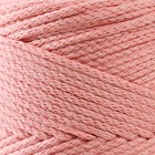 Пряжа "Macrame Cotton" 20% полиэстер, 80% хлопок 225м/250гр (767 розовая пудра) - фото 6801402