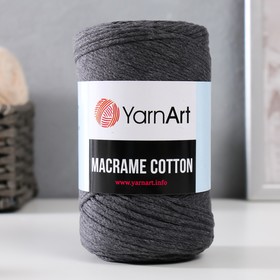 Пряжа "Macrame Cotton" 20% полиэстер, 80% хлопок 225м/250гр (758 маренго) 9464987