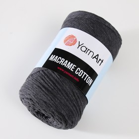 

Пряжа "Macrame Cotton" 20% полиэстер, 80% хлопок 225м/250гр (758 маренго)
