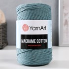 Пряжа "Macrame Cotton" 20% полиэстер, 80% хлопок 225м/250гр (795 св.джинс) 9464993 - фото 10231053