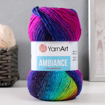 Пряжа для вязания спицами, крючком YarnArt, Ambiance, 80% акрил, 20% шерсть, 250 м/100 г, (153)