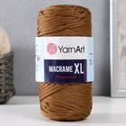 Пряжа "Macrame XL" 100% полиэстер 130м/250г (151 темн.беж) 9465015 - фото 10231117