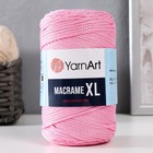 Пряжа "Macrame XL" 100% полиэстер 130м/250г (147 розовый) - фото 320152561