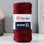 Пряжа "Macrame XL" 100% полиэстер 130м/250г (145 бордо) 9465023 - фото 10231130