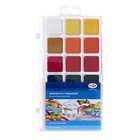 Акварель медовая «Гамма. Классическая», 18 цветов, без кисти, пластик, европодвес - Фото 1