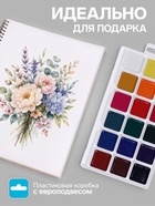 Краски акварельные «Гамма. Классическая», 18 цветов, без кисти, пластик, европодвес - Фото 2
