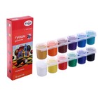 Гуашь 12 цветов × 15 мл «Гамма. Мультики», блок-тара, картонная упаковка 100222-12 - Фото 1