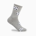 Носки женские "Мишки", цвет серый, размер 23-25 - фото 10231552