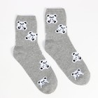 Носки женские "Мишки", цвет серый, размер 23-25 - фото 46442244