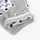 Носки женские "Мишки", цвет серый, размер 23-25 - фото 46442246