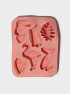 Форма для выпечки Доляна «Тропики», силикон, 18×14×2.5 см, розовая - Фото 4