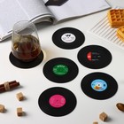 Набор подставок для горячего "Retro Vinyl" 6 шт. 9326571 - фото 10231637