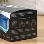 Дозатор для моющего средства с подставкой для губки Raccoon, губка в комплекте, синий - Фото 7