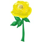 Шар фольгированный 54" "Желтая роза" - фото 319252776
