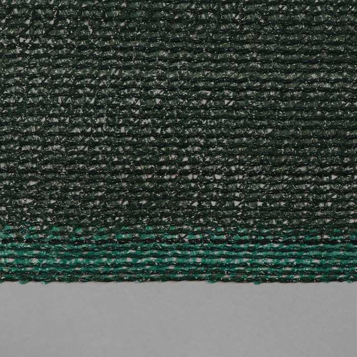 Сетка затеняющая, 5 × 4 м, плотность 80 г/м², зелёная, в наборе 19 клипс - фото 1907622063