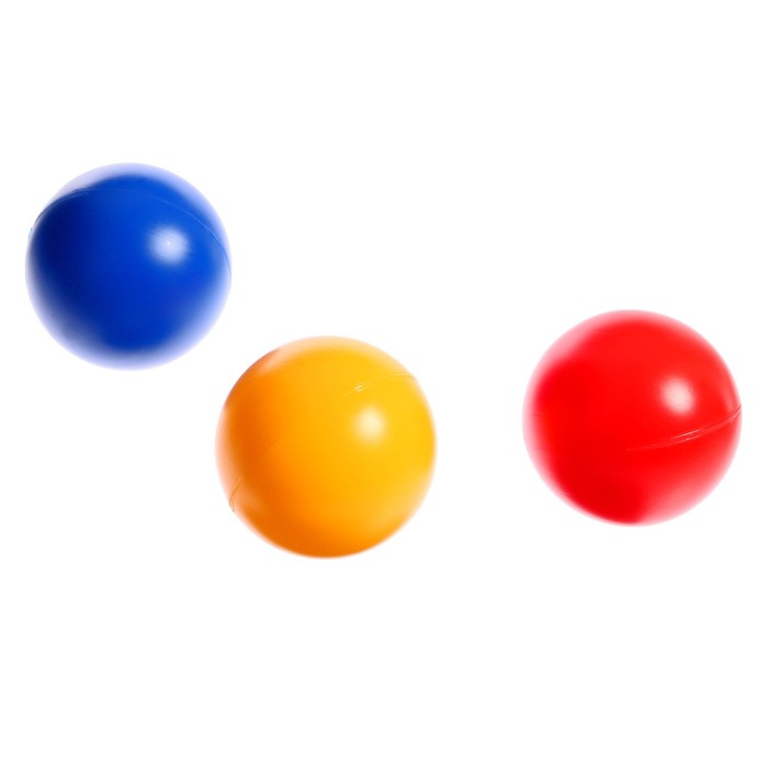 Боулинг цветной, 7 кеглей, 3 шара - фото 1907622089