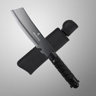 Нож-топорик "Рубеж" 25,5см, с открывалкой, клинок 135мм/3мм, черный - Фото 2