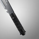Нож-топорик "Рубеж" 25,5см, с открывалкой, клинок 135мм/3мм, черный - Фото 3