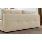 Прямой диван «Кардинал», без локтей, механизм еврокнижка, НПБ, велюр, цвет selfie cream - Фото 4