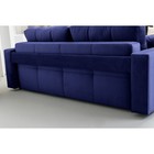 Прямой диван «Кардинал», подлокотники с МДФ, механизм тик-так, НПБ, цвет selfie deep blue - Фото 4