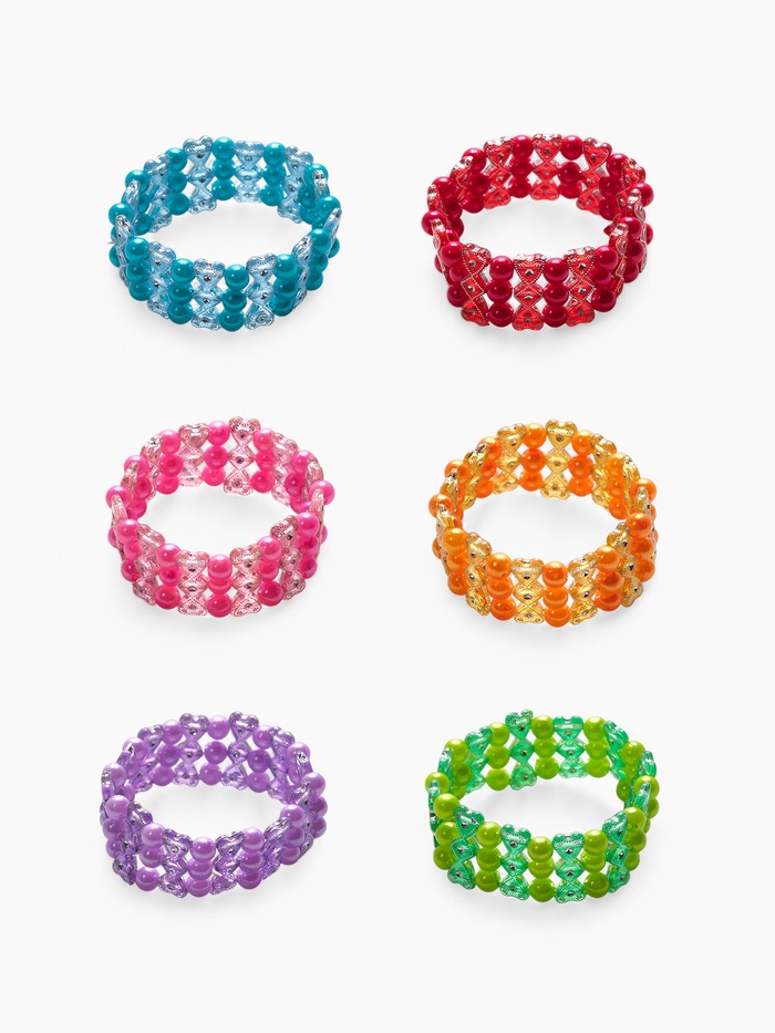 Браслет детский Выбражулька «Бантики», МИКС