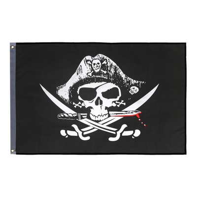 Флаг "Пираты", 60 х 90 см, полиэстер