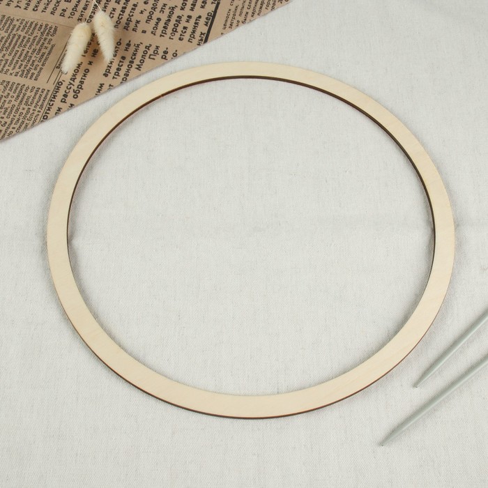 Основа для макраме «Круг», d = 30 см - Фото 1