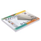 Картон переплётный А4 (210×297 мм), набор 10 листов, 2.0 мм, 1250 г/м², серый, в пакете, Calligrata - Фото 2