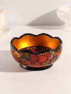 Салатник деревянный хохлома «Резной», 15-16×7 см - Фото 10