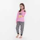 Пижама для девочки, рост 116 см - Фото 1