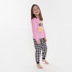 Пижама для девочки, рост 116 см - Фото 4