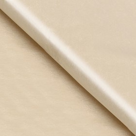 Бумага упаковочная тишью жемчужная, кремовый 50 х 66 см