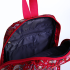 Рюкзак детский на молнии, 2 наружных кармана, цвет розовый - фото 6802769
