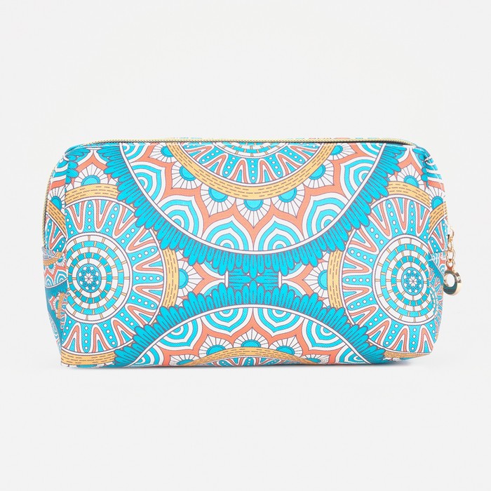 Косметичка на молнии, цвет голубой 33079