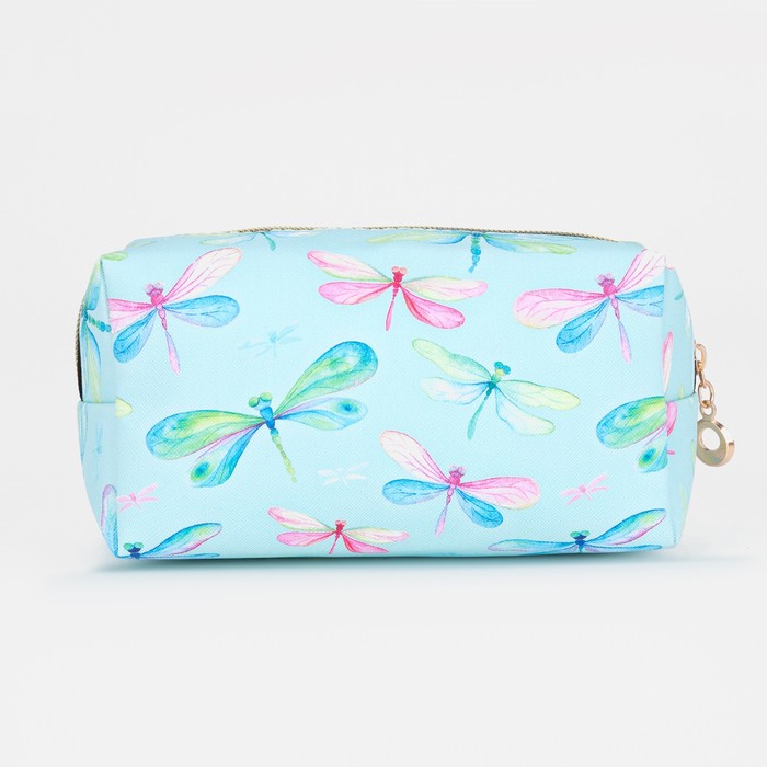 Косметичка на молнии, цвет голубой 33085