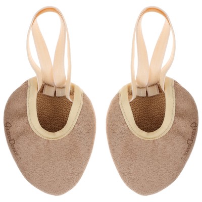 Полупальцы Grace Dance, с мягкой вставкой, р. 27-28 (16-17.5 см), цвет бежевый