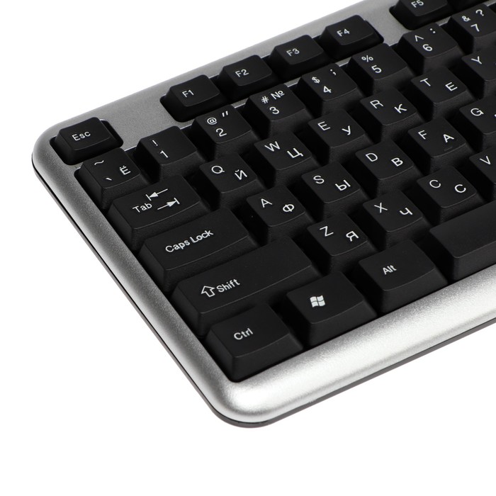Клавиатура ExeGate Professional LY-401, проводная, мембранная, 104 клавиши, USB, чёрная - фото 51308172 Клавиатура ExeGate Professional LY-401, проводная, мембранная, 104 клавиши, USB, чёрная - фото 51308172