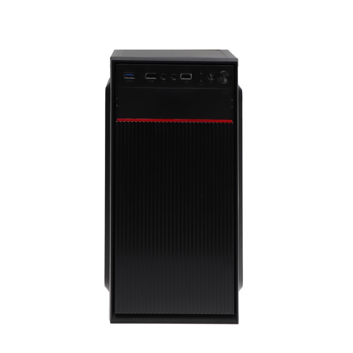 Корпус ExeGate BAA-113U, без БП, mATX, 2хUSB 2.0, 1хUSB 3.0, чёрный - фото 51308184