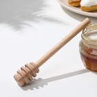 Ложечка для мёда "Веретено" бук - Фото 2