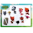 Игрушка деревянная «Ми-ми-мишки» доска магнитная 23×30 см - Фото 1