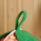 Шапка для бани и сауны женская «Ягодка», войлок - Фото 4