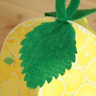 Шапка для бани и сауны «Лимончик», 70% полиэфир, 30% шерсть - Фото 3