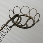 Подставка для цветов, напольная, на 4 горшка, d = 14 см, бронзовая, «Лилия» 9433064