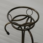 Подставка для цветов, напольная, на 4 горшка, d=13 см, бронзовая, «Маркиз» - Фото 2