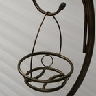 Подставка для цветов, напольная, разборная, на 3 горшка, d=18 см, бронзовая - Фото 2