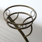 Подставка для цветов, напольная, разборная, на 3 горшка, d=18 см, бронзовая - Фото 3