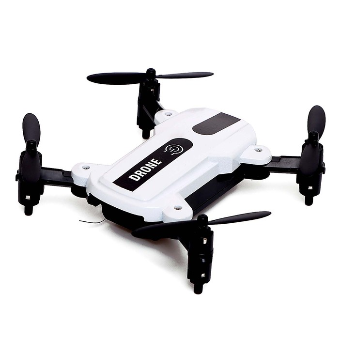 Квадрокоптер FLASH DRONE, камера 480P, Wi-Fi, с сумкой, цвет белый - фото 1906175679
