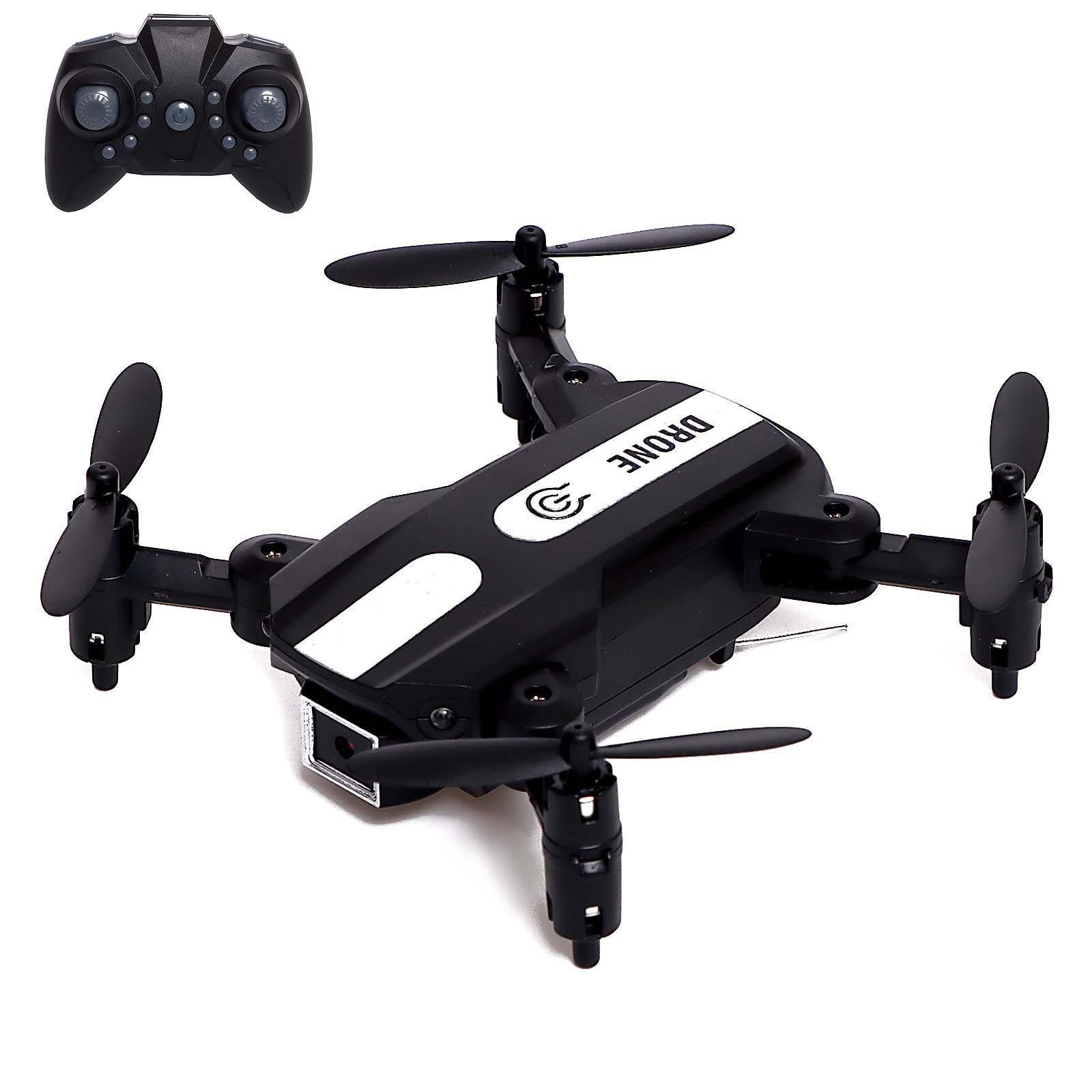 Квадрокоптер FLASH DRONE, камера 480P, Wi-Fi, с сумкой, цвет чёрный ...